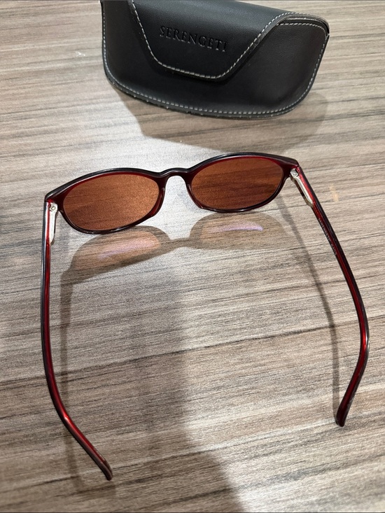 Vintage Serengeti Dark Brown  Lens Sunglasses main image 5